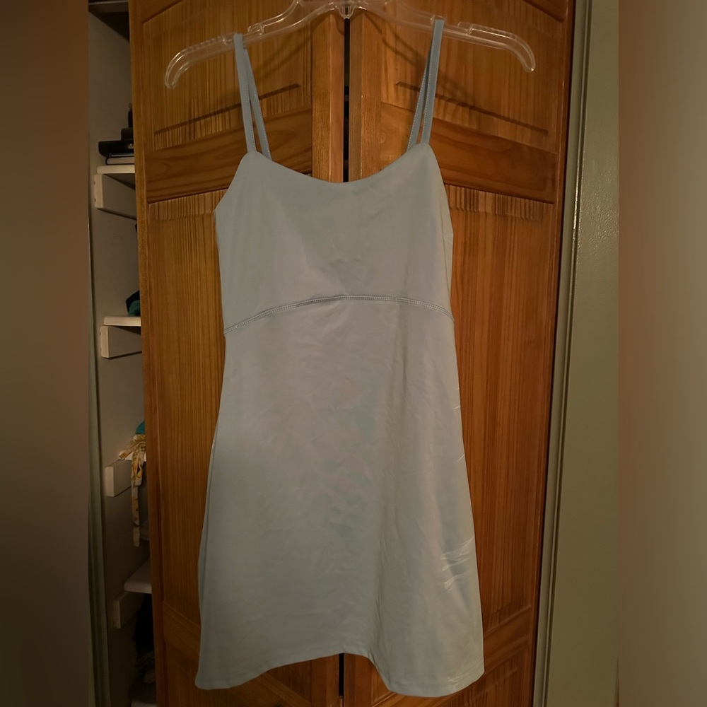 Light Blue Workout Dress - Picture 2 of 4